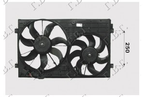 ΒΕΝΤΙΛ.ΚΟΜΠΛΕ (ΔΙΠΛΟ) BEN-ΠΕΤ (ΨΥΓ 40cm) Skoda Octavia 5 04-08 - 023606450