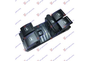 Διακοπτης ΠΑΡΑΘ. ΕΜΠ. (Τετραπλός)(10pin) Αριστερα Skoda Octavia 5 04-08 - 023607174