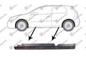 Μαρσπιε 3Π Αριστερα Vw Golf V 04-08 - 036108252