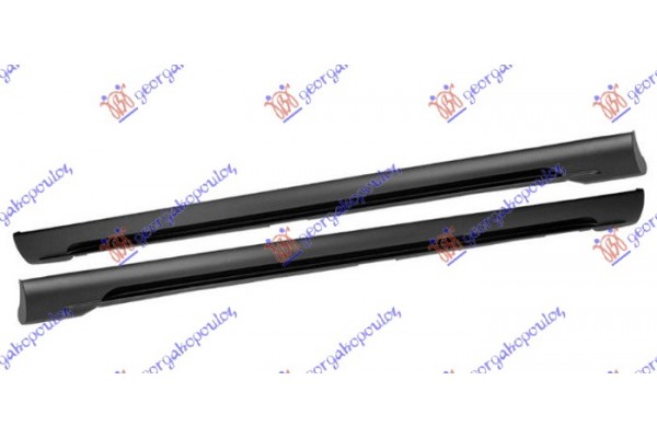 Μαρσπιε Πλαστικο Σετ (LOOK GTI) Vw Golf V 04-08 - 036108285