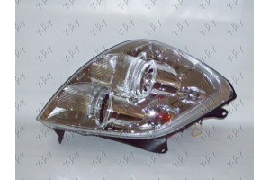 Φανος Εμπρος Σετ Eagle Eyes Χρωμιο Ford Fiesta 02-08