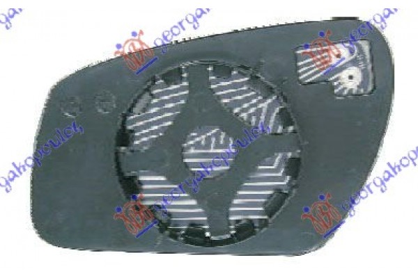Δεξια Κρυσταλλο Καθρεφτη ΘΕΡΜΑΙΝ. 06- Ford Fiesta 02-08