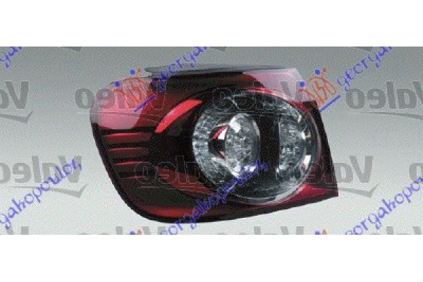 Φανος Πισω Εξω Led Valeo Αριστερα Vw Golf Plus 04-09 - 036605892