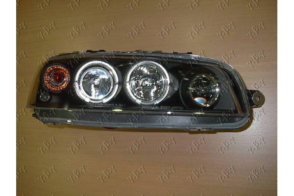 Φανος Εμπρος Σετ Lexus Μαυρος Fiat Punto 99-03