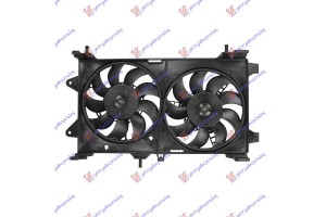 Βεντιλατερ Ψυγ ΚΟΜΠ. 130i-1,9JTD (ΔΙΠΛΟ) Fiat Punto 99-03 - 036806470