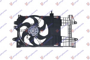 Βεντιλατερ ΨΥΓ. ΚΟΜΠ. +A/C 02-03 Τυπου M Fiat Punto 99-03 - 036806480