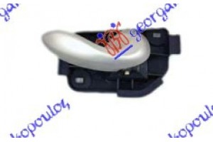 Χερουλι Πορτας ΕΜΠ/ΠΙΣΩ ΕΣΩΤ. Ασημι Αριστερα Fiat Punto 99-03 - 036807872