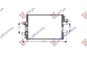 Ψυγειο A/C 1,3 Jtd (45x35x16) 03- Fiat Palio 99-04 - 037006420