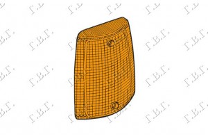 Δεξια Πλαστικο Φλας Κιτρινο Fiat Uno 83-89
