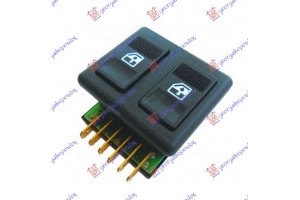 Διακοπτης ΠΑΡΑΘ. ΕΜΠ. (Διπλός)(6pin) Αριστερα Fiat Uno 83-89 - 037207174