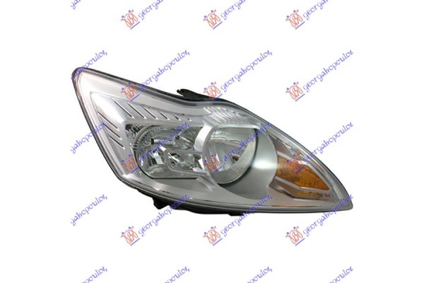 Φανος Εμπρος Χρωμιο ΚΑΘΡ. (Ε) (TYC) Δεξια Ford Focus 08-11 - 037505131