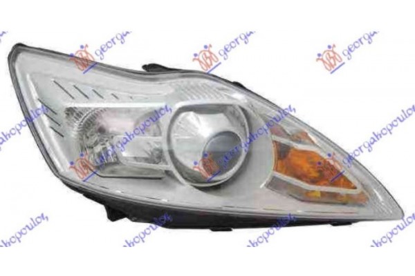 Φανος Εμπρος Xenon Χρωμιο ΚΑΘΡ.(Ε) (DEPO) Δεξια Ford Focus 08-11 - 037505153