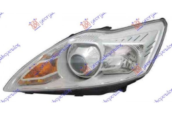 Φανος Εμπρος Xenon Χρωμιο ΚΑΘΡ.(Ε) (DEPO) Αριστερα Ford Focus 08-11 - 037505154