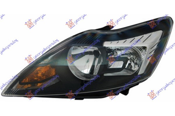 Φανος Εμπρος Μαυρο ΚΑΘΡ. (Ε) (DEPO) Αριστερα Ford Focus 08-11 - 037505274