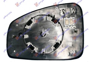 Κρυσταλλο Καθρεφτη Θερμαινομενο (ASPHERICAL GLASS) Αριστερα Renault SCENIC/GRAND Scenic 09-12 - 038507602