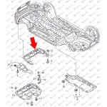 Ποδια Μηχανης Πλαστικη Βενζινη (ΜΙΚΡΗ) (ΚΑΛΥΜ. ΑΛΟΥΜΙΝΙΟ) Seat Ibiza 15-17 - 721100840