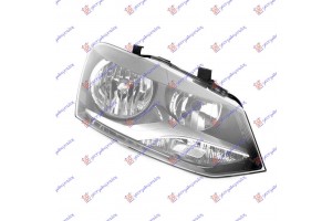 Φανος Εμπρος ΗΛΕΚΤ. Διπλο ΚΑΘΡ. (ΧΡΩΜΙΟ ΦΡΥΔΙ) (Ε) (ΜΕ ΜΟΤ) (DEPO) Δεξια Vw Polo 09-14 - 038705161