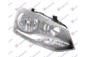 Φανος Εμπρος ΗΛΕΚΤ. Διπλο ΚΑΘΡ. (ΧΡΩΜΙΟ ΦΡΥΔΙ) (Ε) (ΜΕ ΜΟΤ) (TYC) Δεξια Vw Cross Polo 09-17 - 876105166