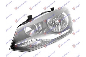 Φανος Εμπρος ΗΛΕΚΤ. Διπλο ΚΑΘΡ. (ΧΡΩΜΙΟ ΦΡΥΔΙ) (Ε) (ΜΕ ΜΟΤ) (TYC) Αριστερα Vw Cross Polo 09-17 - 876105167