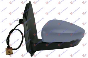 Καθρεφτης Μηχανικος Με Ντιζες Βαφομενος (ΜΕ ΦΛΑΣ)(ΤΕΤΡ.ΦΙΣ) (ASPHERICAL GLASS) Αριστερα Vw Polo 09-14 - 038707482