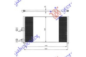 Ψυγειο A/C 1,6-1,9 Jtd (50x31) Lancia Y 03-11 - 019706420