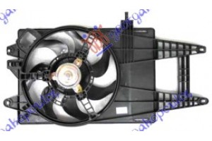 Βεντιλατερ Ψυγειου Κομπλε 1,4 +A/C Fiat Punto 03-11 - 038906470