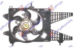 Βεντιλατερ ΨΥΓ. ΚΟΜΠΛΕ1,3MULTIJET +/-A/C Fiat Punto 03-11 - 038906480