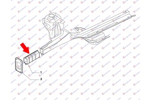 Σασι Εμπρος Δεξια Fiat Grande Punto 05-12 - 039100901
