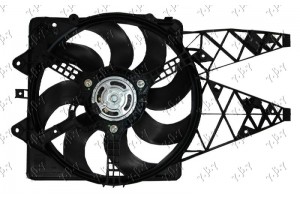 Βεντιλατερ Κομπλε 1.3DM-JET/1.4 Abarth (ΟΒΑΛ ΦΙΣΑ) Fiat Grande Punto 05-12 - 039106450