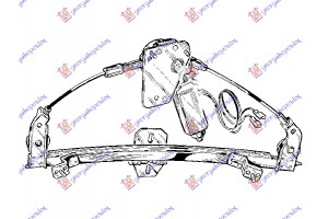 Γρυλλος ΠΑΡΑΘ.ΕΜ.ΗΛΕΚΤΡ.5Π Δεξια Seat Ibiza 90-92 - 039607051