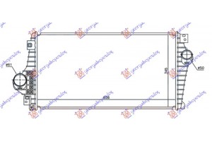 Ψυγειο Intercooler 2.0 Tdi (656x345x30) Chevrolet Epica 07- - 039506200