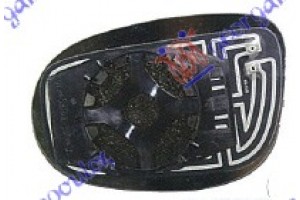 Κρυσταλλο Καθρεφτη Μπλε Θερμαινομενο (ASPHERICAL GLASS) Αριστερα Lancia Delta 08-14 - 039907602