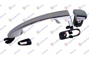 Χερουλι Πορτας Εμπρος Εξω Χρωμιο (ΚΑΙ Πισω Δεξιο /ΑΡΙΣΤΕΡΟ) Δεξια Lancia Delta 08-14 - 039907851