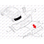 Πλαστικο Προφυλακτηρα Πισω 4Χ4 (CLIMBING) (Γ) Fiat Panda 03-14 - 040004030