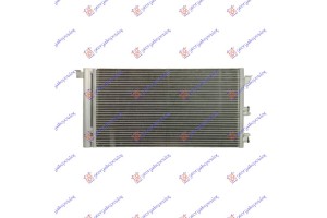 Ψυγειο A/C ΒΕΝΖΙΝΗ-ΠΕΤΡ -06 (57.2x31.8) Fiat Panda 03-14 - 040006400