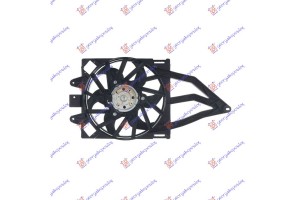 Βεντιλατερ ΨΥΓ. ΚΟΜΠΛΕ1.1-1.2cc +A/C 06- Fiat Panda 03-14 - 040006460