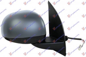 Καθρεφτης ΗΛΕΚΤΡ. ΒΑΦΟΜ. 09- Με Αισθ (CONVEX GLASS) Αριστερα Fiat Panda 03-14 - 040007579