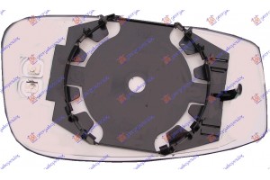 Κρυσταλλο Καθρεφτη Θερμαινομενο -09 (CONVEX GLASS) Δεξια Fiat Panda 03-14 - 040007611