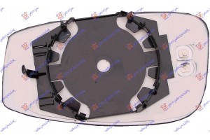 Κρυσταλλο Καθρεφτη Θερμαινομενο -09 (CONVEX GLASS) Αριστερα Fiat Panda 03-14 - 040007612