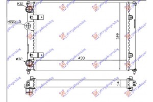 ΨΥΓ. 1.0-1.3-1.4BZ-1.7-1.9SDi -AC(43x32) Seat Ibiza 93-95 - 040306310