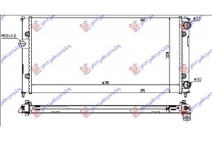 ΨΥΓ. 1.6 8V-1.8 16V-2.0 (63x32)(ΠΑΡ.Σ/Ο) Seat Ibiza 93-95 - 040306340