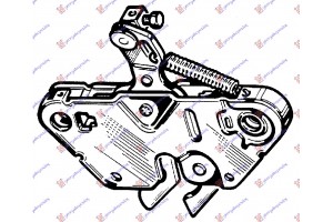 Κλειδαρια Μετωπης Iveco Daily 90-00 - 040407000