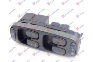 Διακοπτης ΠΑΡΑΘ/ΚΑΘΡ. (Τετραπλός)(16pin) Αριστερα Volvo S70/V70 97-00 - 040807172
