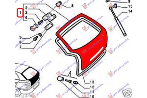 Καπω Πισω (Γ) Fiat Brava 95-03