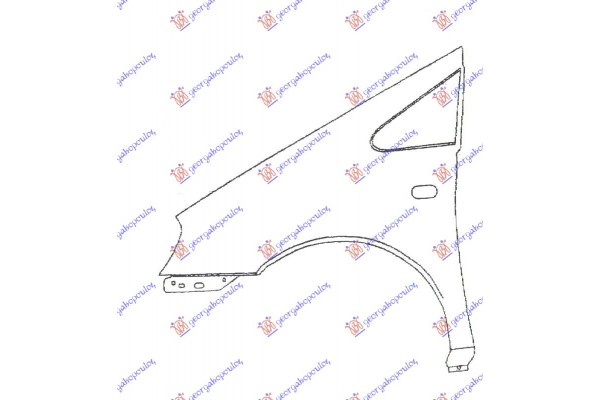 Φτερο Εμπρος 2000- Αριστερα Ford Galaxy 95-06 - 042100662