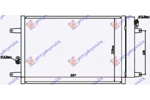 Ψυγειο Α/C BEN-ΠΕΤΡ (52,5x36,2x16)00- Ford Galaxy 95-06 - 042106410