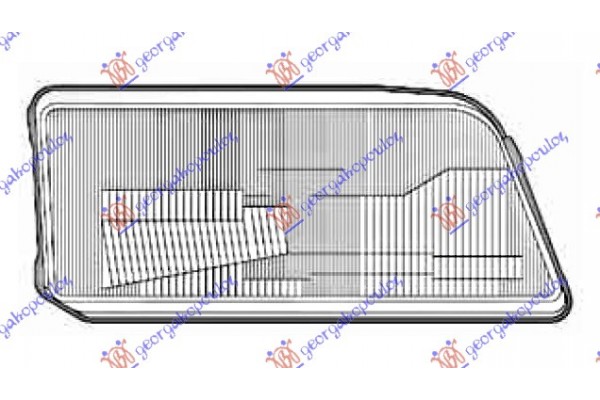 Κρυσταλλο Φανου Εμπρος Δεξια Fiat Ducato 94-02 - 042505486