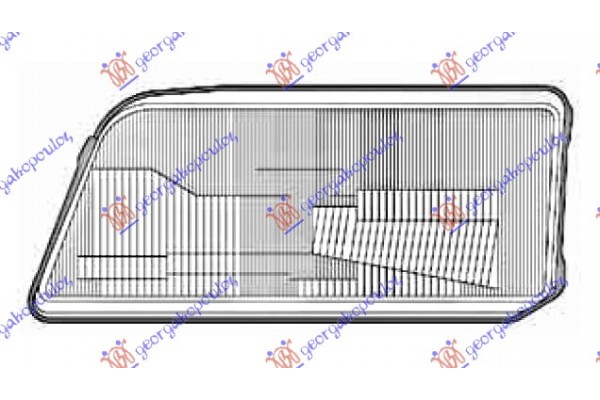 Κρυσταλλο Φανου Εμπρος Αριστερα Fiat Ducato 94-02 - 042505487