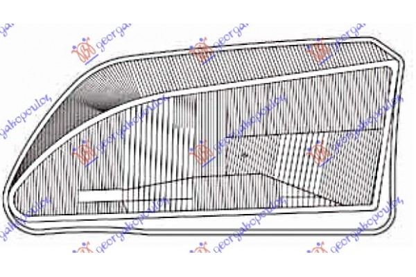 Κρυσταλλο Φανου Εμπρος Αριστερα Peugeot Partner 96-02 - 042705487