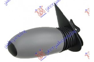 Καθρεφτης Μηχανικος Με Χερουλι Βαφομενος (CONVEX GLASS) Δεξια Fiat Seicento 98-01 - 043407501